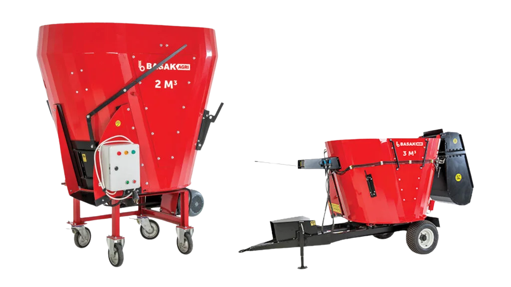 Dik Yem Karma Makinası